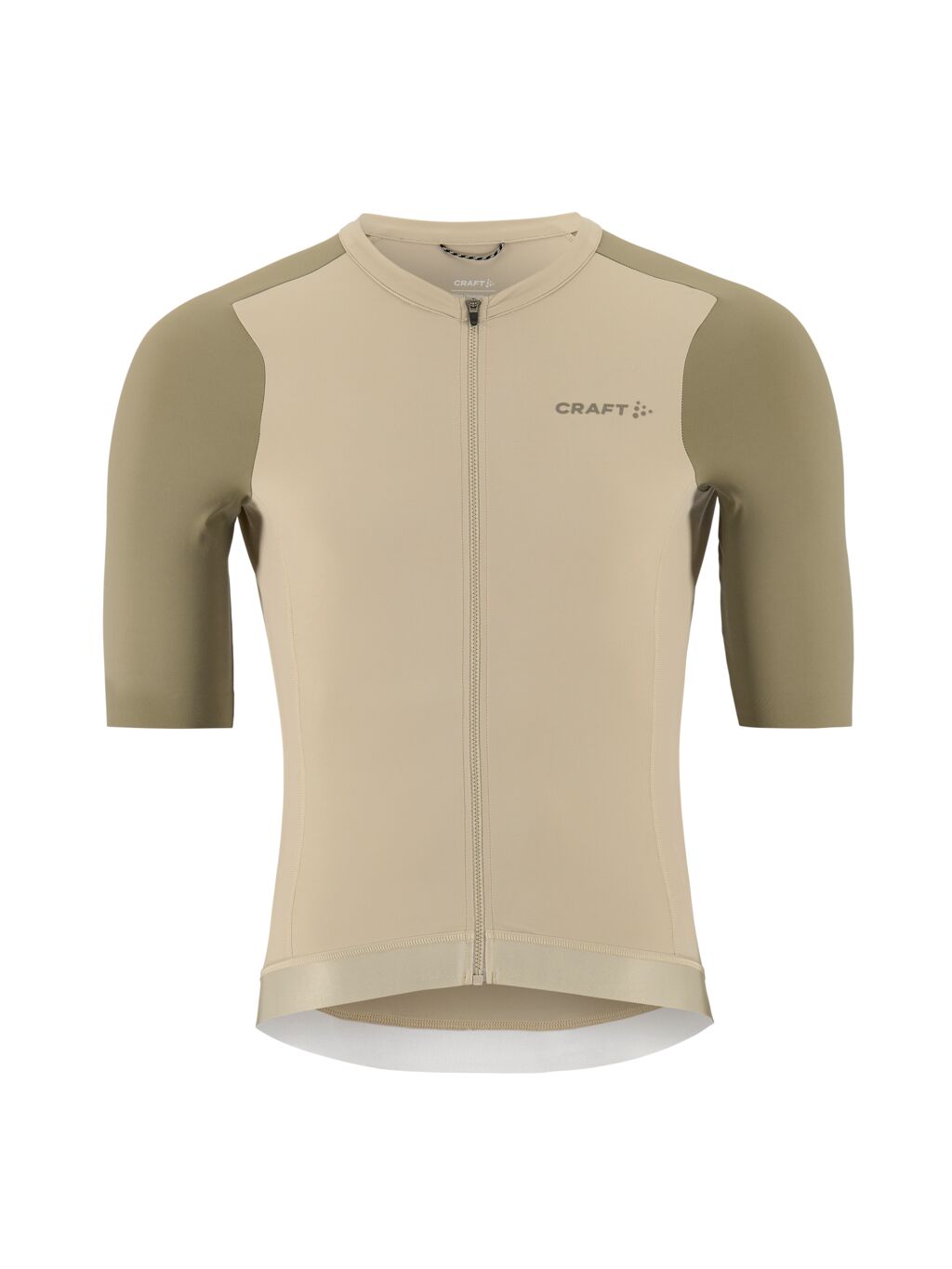 Craft Men's Endurance Training Short Sleeve Bike Jersey beige