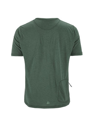 Craft Men's EveryDay Wool Short Sleeve Tee green