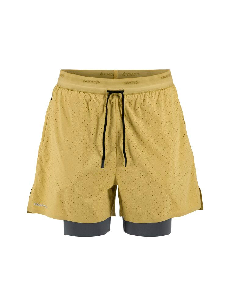 Craft Men's Hypervent 2-in-1 Short khaki