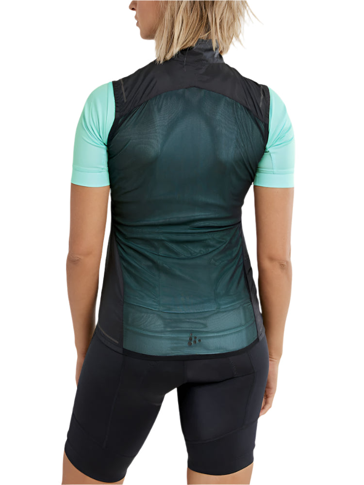 Craft Women's ADV Essence Light Wind Bike Vest Black