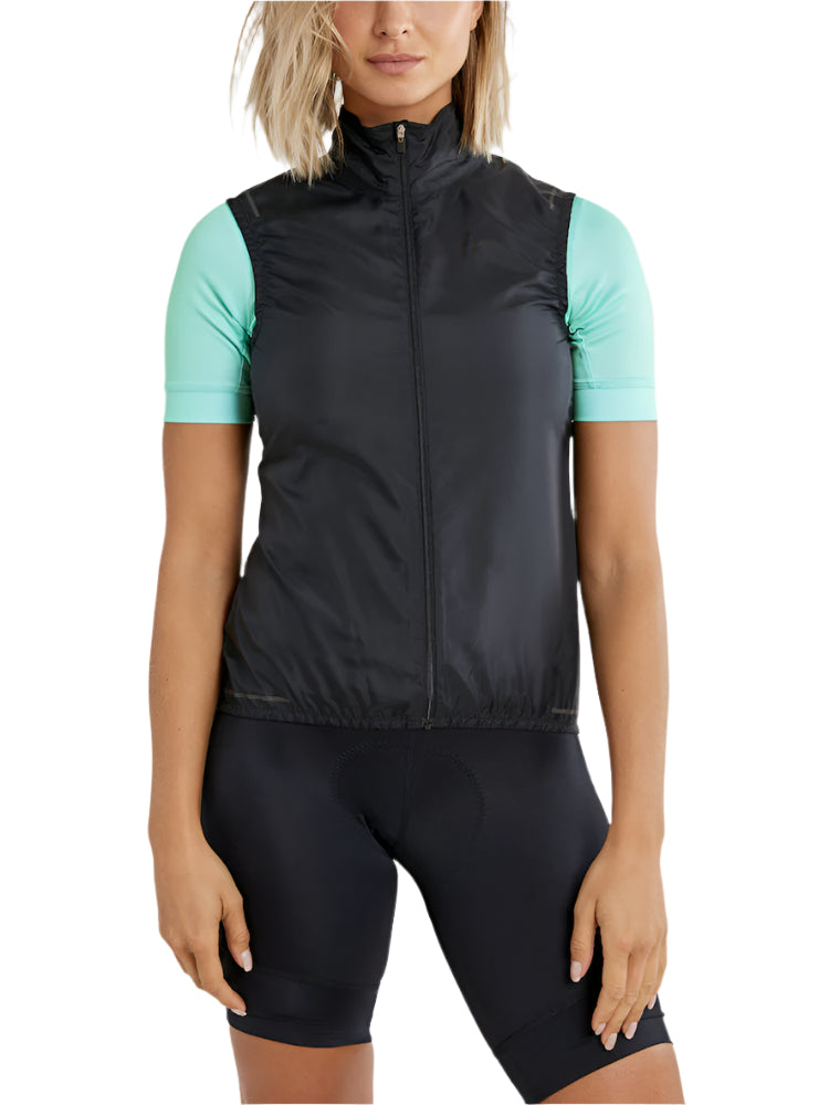 Craft Women's ADV Essence Light Wind Bike Vest Black