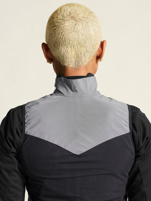 Craft Women's ADV Essence Lumen Wind Vest Silver Black
