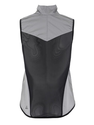 Craft Women's ADV Essence Lumen Wind Vest Silver Black
