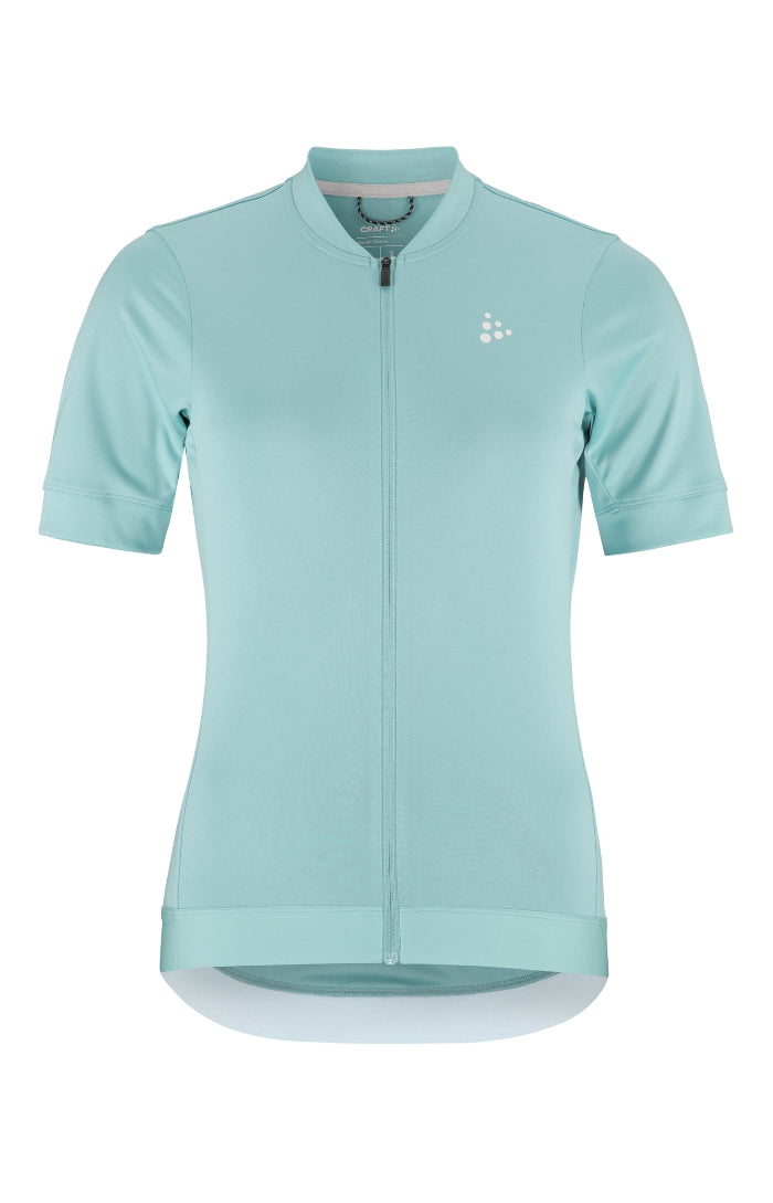Craft Women's Core Essence Short Sleeve Regular Fit Bike Jersey Celeste