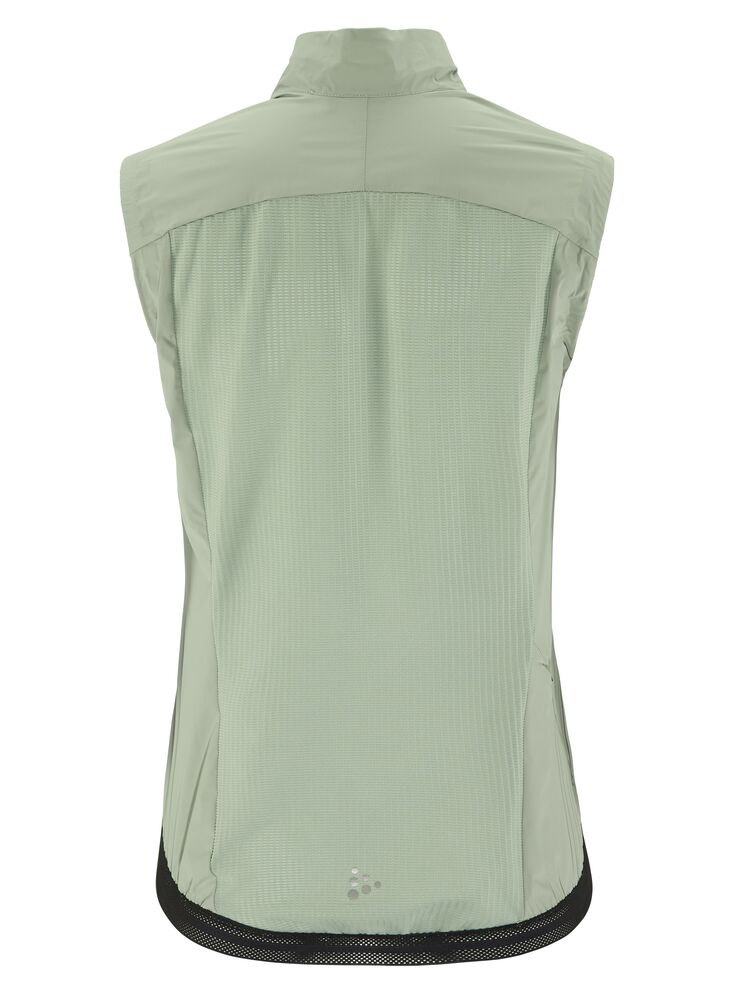 Craft Women's Endurance Light Wind Bike Vest green