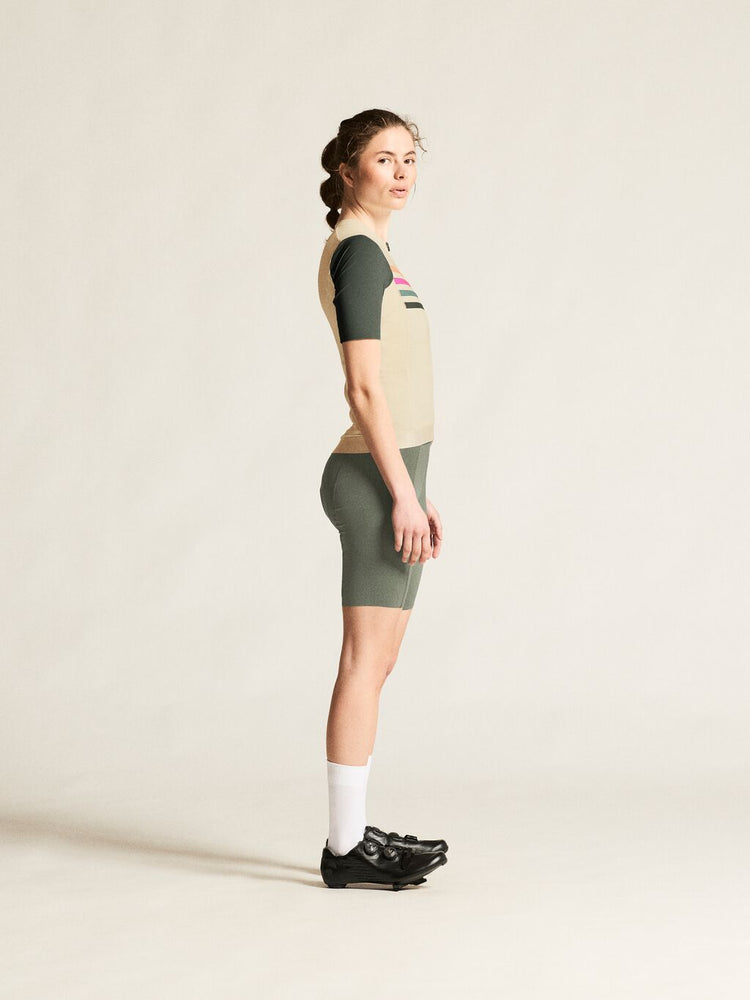 Craft Women's Endurance Training Short Sleeve Bike Jersey green