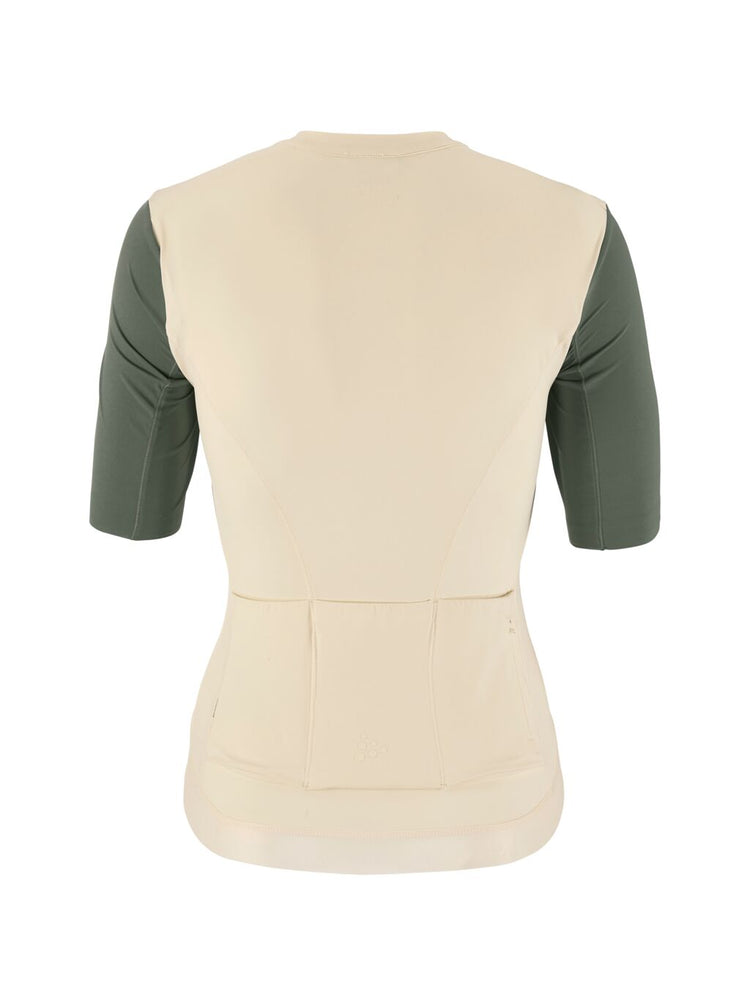 Craft Women's Endurance Training Short Sleeve Bike Jersey green