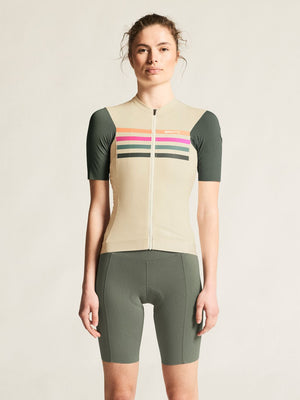Craft Women's Endurance Training Short Sleeve Bike Jersey green