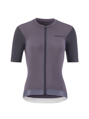 Craft Women's Endurance Training Short Sleeve Bike Jersey purple