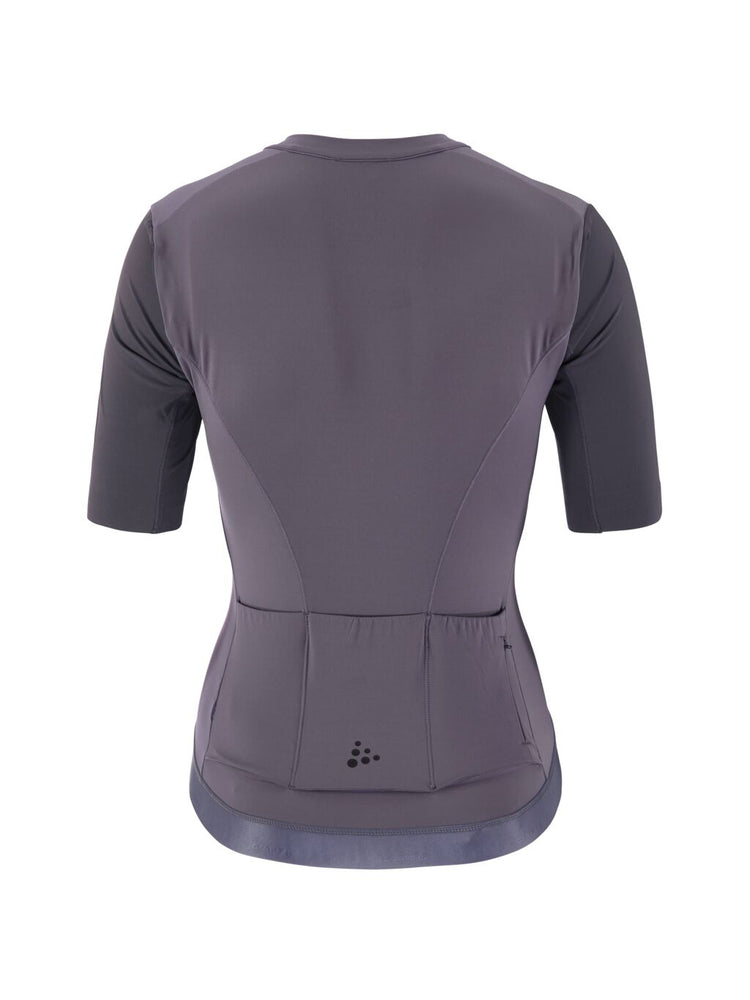 Craft Women's Endurance Training Short Sleeve Bike Jersey purple