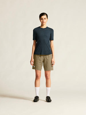 Craft Women's EveryDay Wool Short Sleeve Tee dark blue