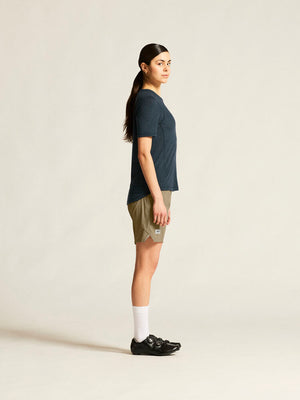 Craft Women's EveryDay Wool Short Sleeve Tee dark blue