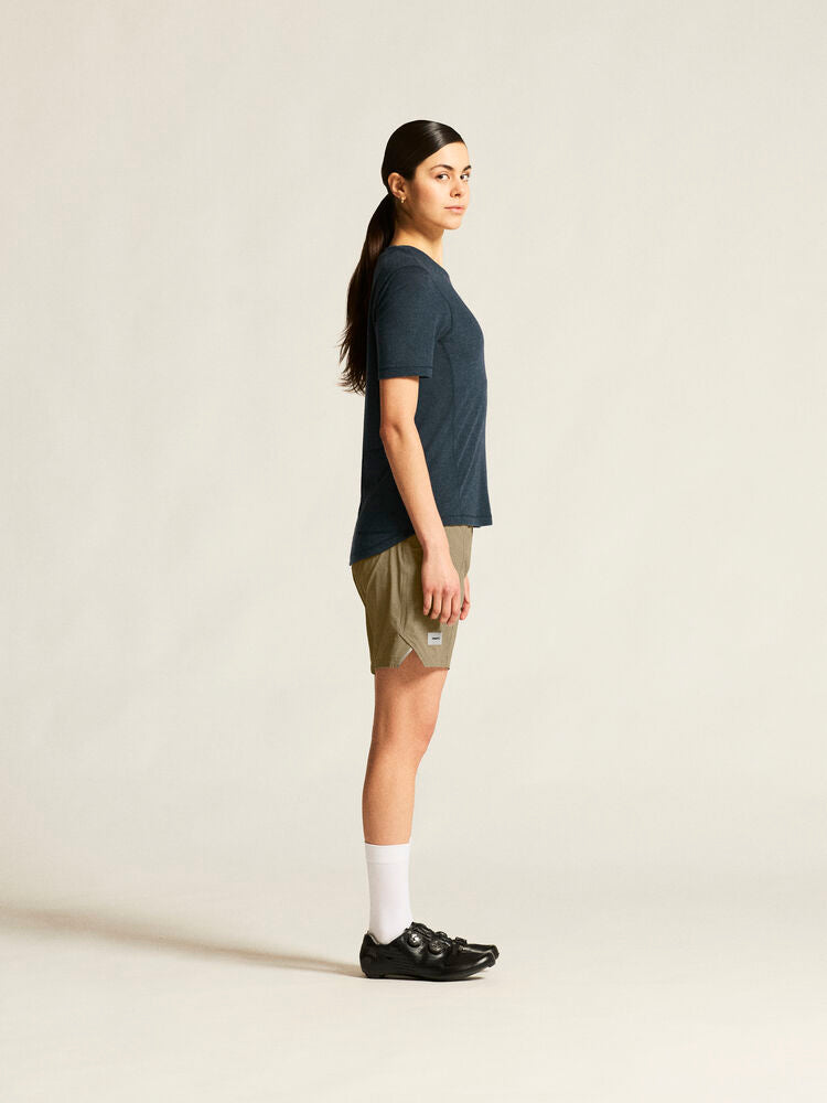 Craft Women's EveryDay Wool Short Sleeve Tee dark blue