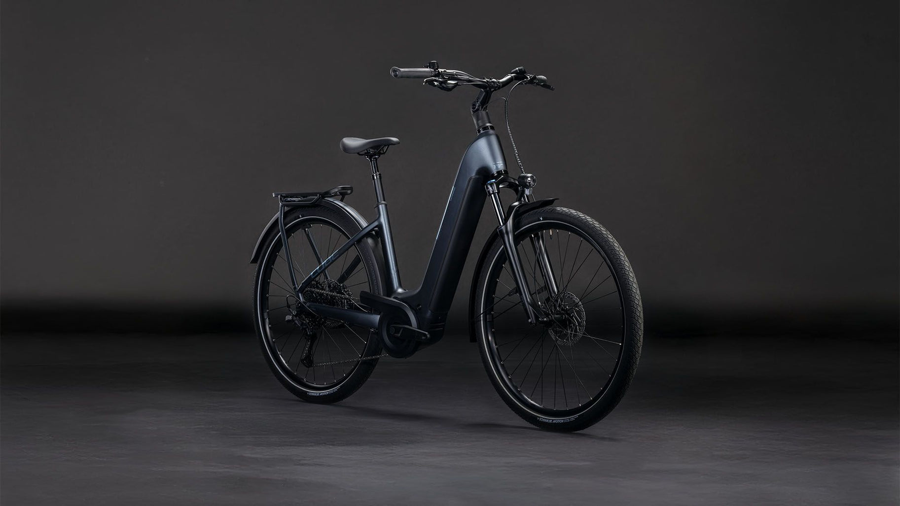 Cube Kathmandu Hybrid ONE 800 Easy Entry Electric Bike 2026 Metallic Grey/Grey 