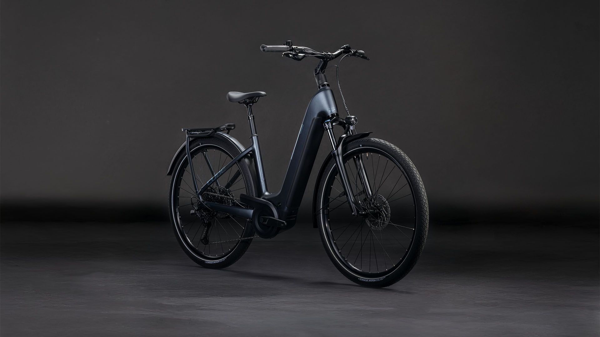 Cube Kathmandu Hybrid ONE 800 Easy Entry Electric Bike 2026 Metallic Grey/Grey 