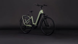 Cube Kathmandu Hybrid ONE 800 Easy Entry Electric Bike 2026 Pea/Green 