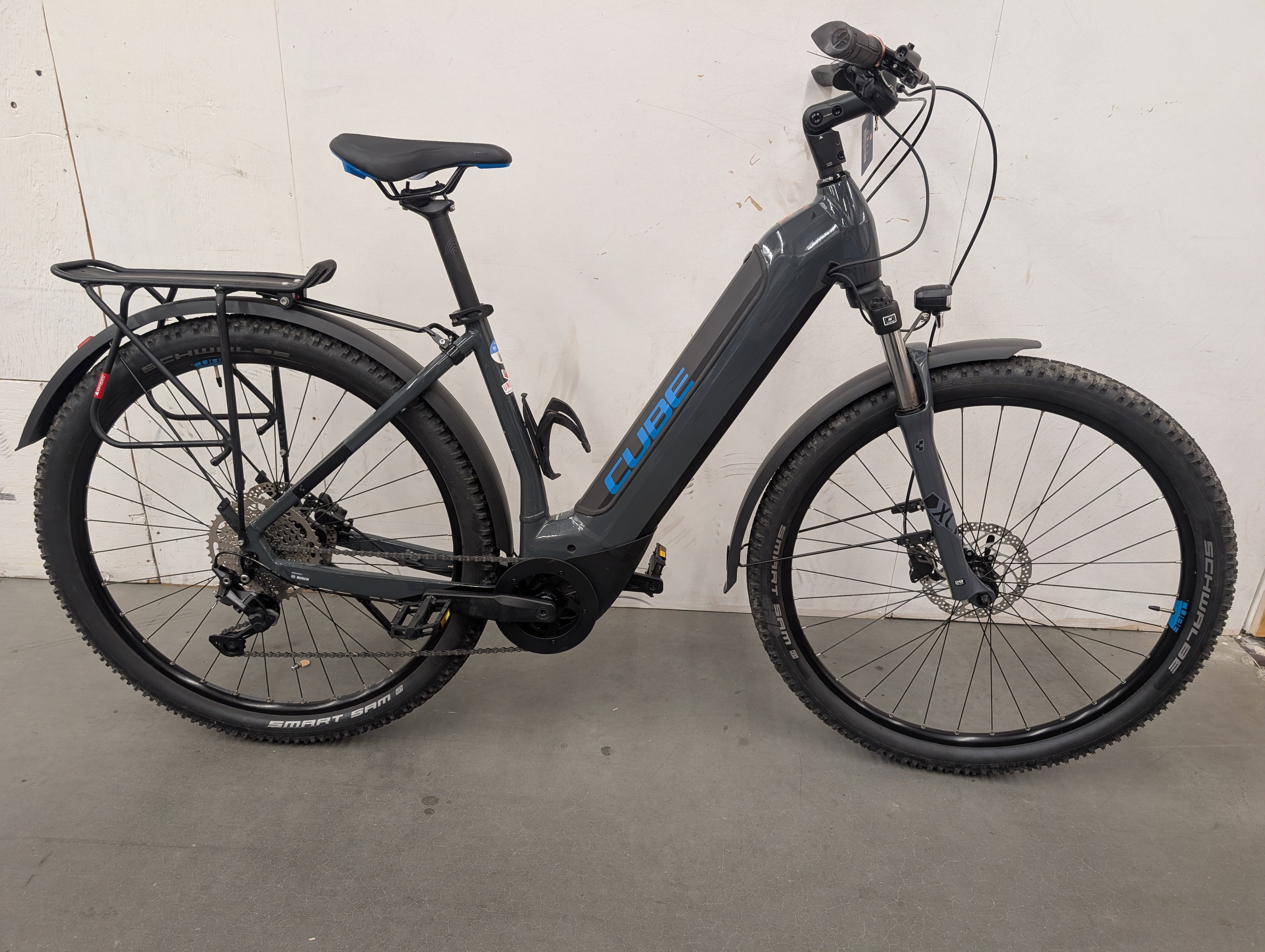 Cube Nuride Prol Low Step Grey Small USED Electric Bike