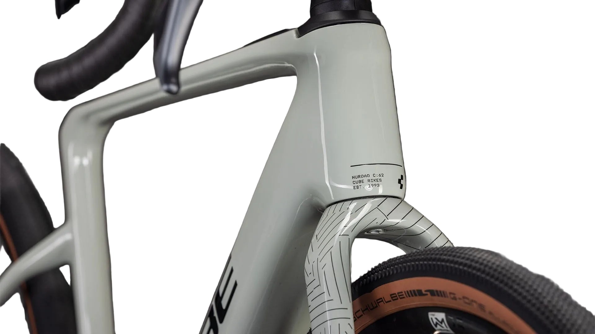 Cube Nuroad Hybrid C:62 Race 400X Gravel Electric Bike 2026 Reed Beige/Black