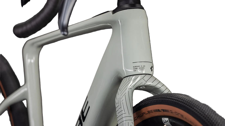 Cube Nuroad Hybrid C:62 Race 400X Gravel Electric Bike 2026 Reed Beige/Black