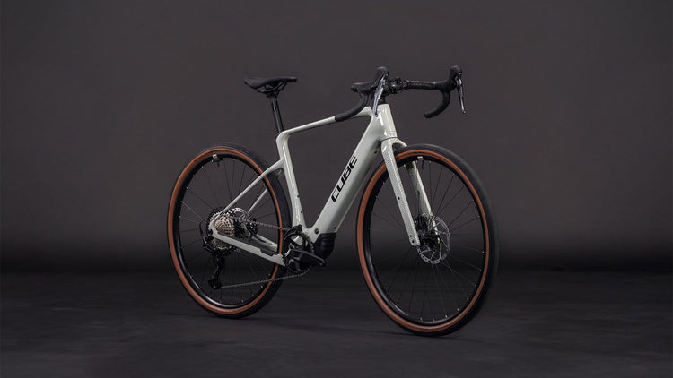 Cube Nuroad Hybrid C:62 Race 400X Gravel Electric Bike 2026 Reed Beige/Black