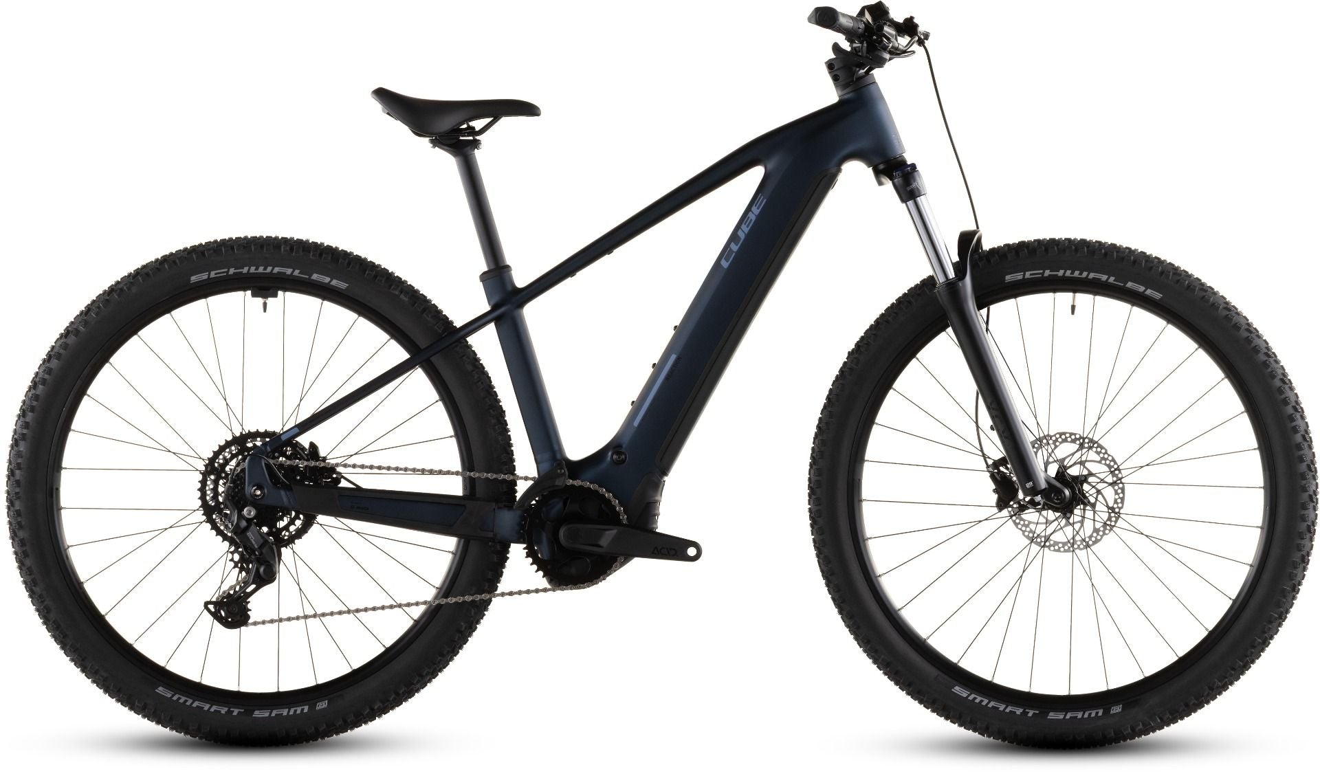 Cube Reaction Hybrid Performance 600 Hardtail Electric Bike 2026 Indigo Blue/Reflex
