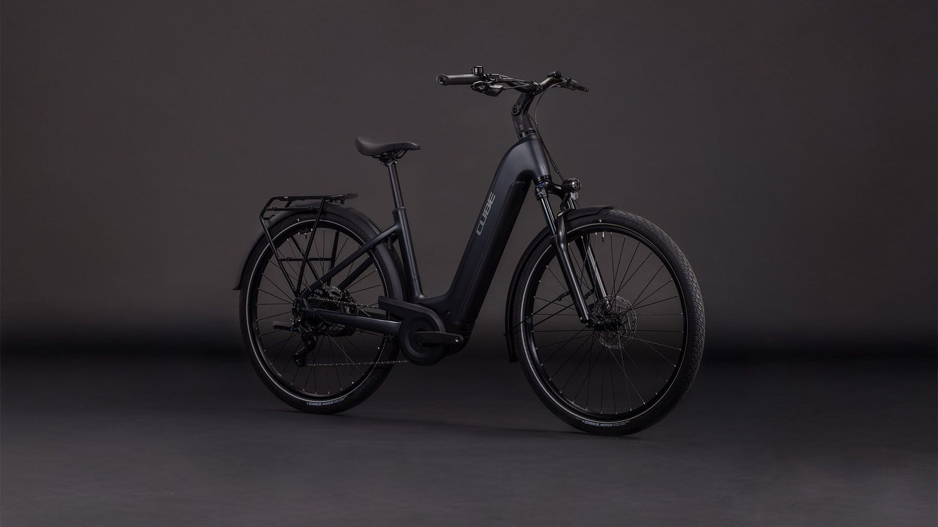 Cube Touring Hybrid ONE 600 Easy Entry Electric Bike 2026 Coal/Chrome