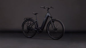 Cube Touring Hybrid ONE 600 Easy Entry Electric Bike 2026 Coal/Chrome