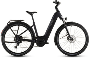 Cube Touring Hybrid ONE 600 Easy Entry Electric Bike 2026 Coal/Chrome