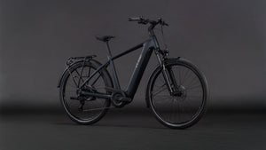 Cube Touring Hybrid ONE 600 Step-Over Electric Bike 2026 Coal/Chrome