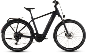 Cube Touring Hybrid ONE 600 Step-Over Electric Bike 2026 Coal/Chrome