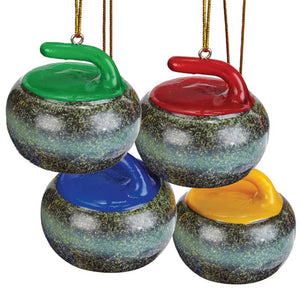 Curling Rock Tree Ornament