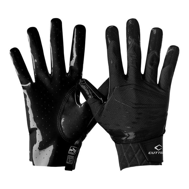 Cutters Senior Rev 6.0 Football Receiver Gloves black