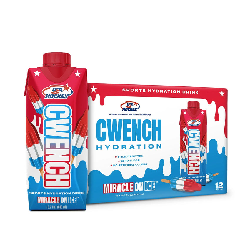 Cwench Sports Drink Case of 12 miracle on ice