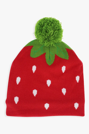 D&CO Kids Foodie Knit Toque Watermelon Red