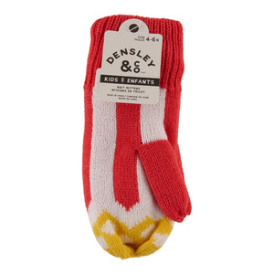 D&CO Kids Foodie Mittens Popcorn