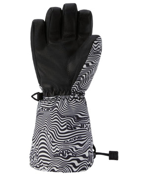 Dakine Kids Tracker Glove Waves Black White 1