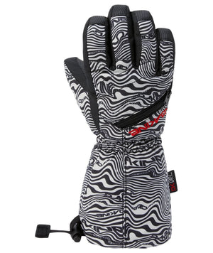 Dakine Kids Tracker Glove Waves Black White