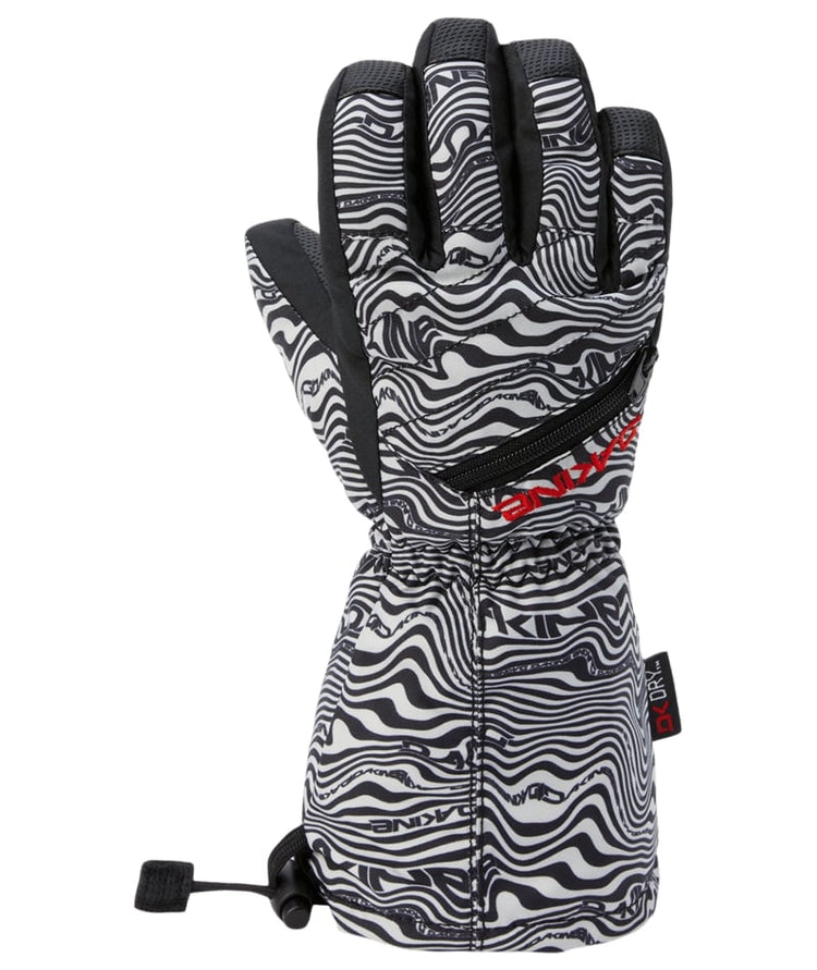 Dakine Kids Tracker Glove Waves Black White