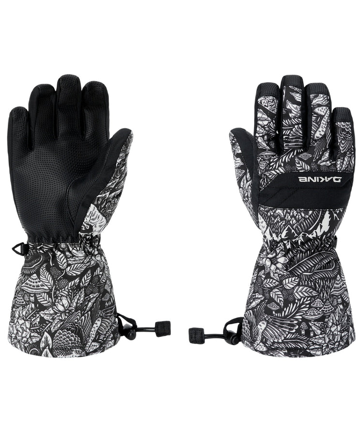 Dakine Youth Yukon Gloves kingdom black white