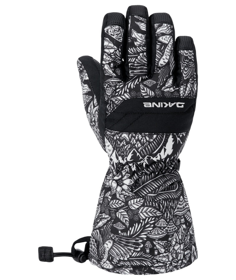 Dakine Youth Yukon Gloves kingdom black white