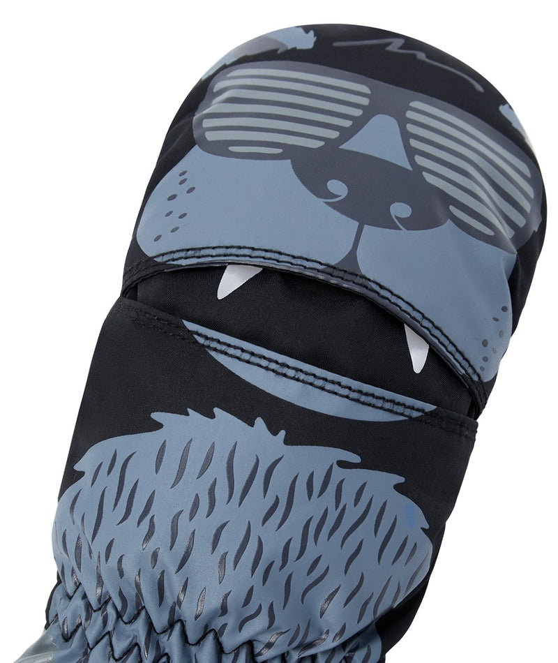 Dakine Toddler Scrambler Mitts black flint stone blue