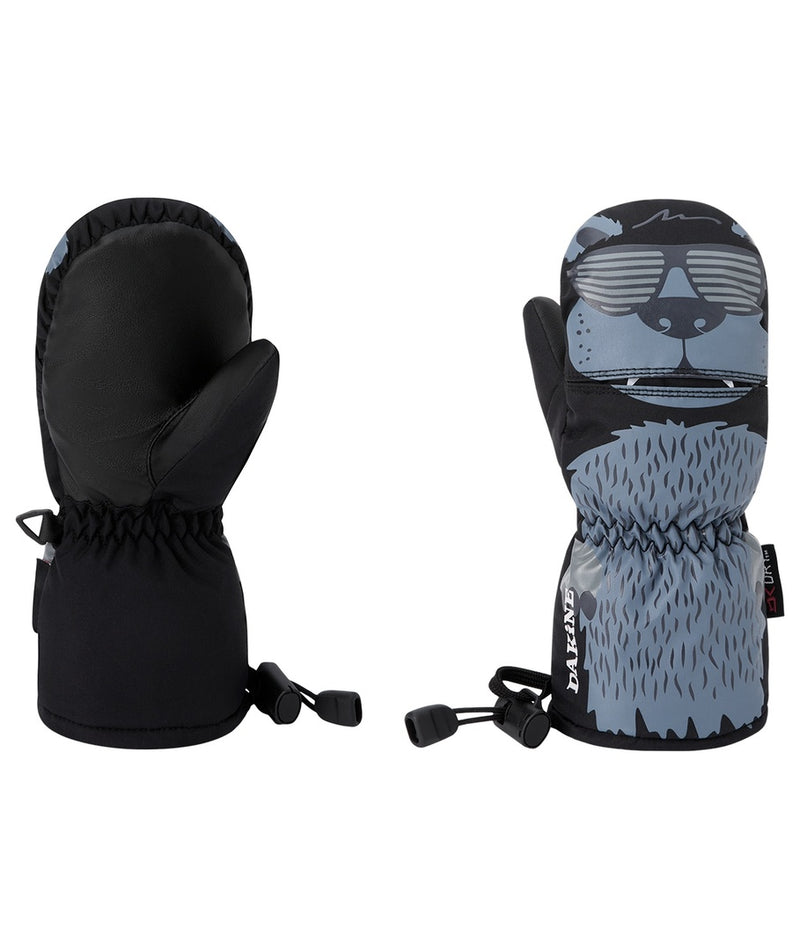 Dakine Toddler Scrambler Mitts black flint stone blue