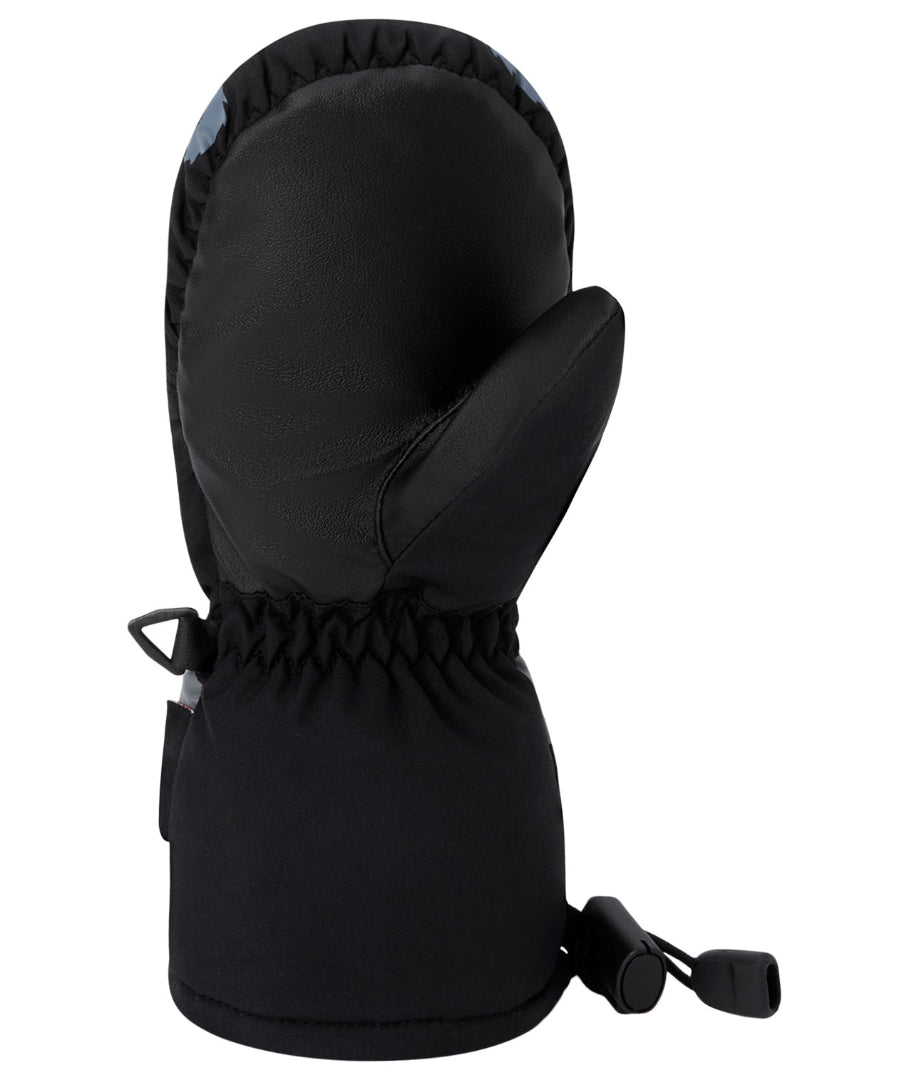 Dakine Toddler Scrambler Mitts black flint stone blue