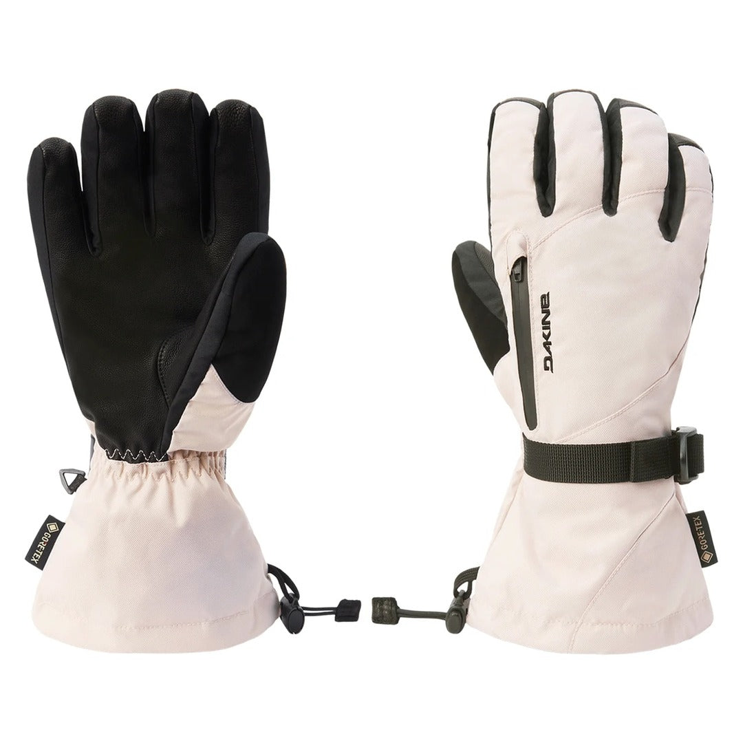 Dakine Women's Sequoia GORE-TEX Leather Glove Burnished Lilac Pink Black 1