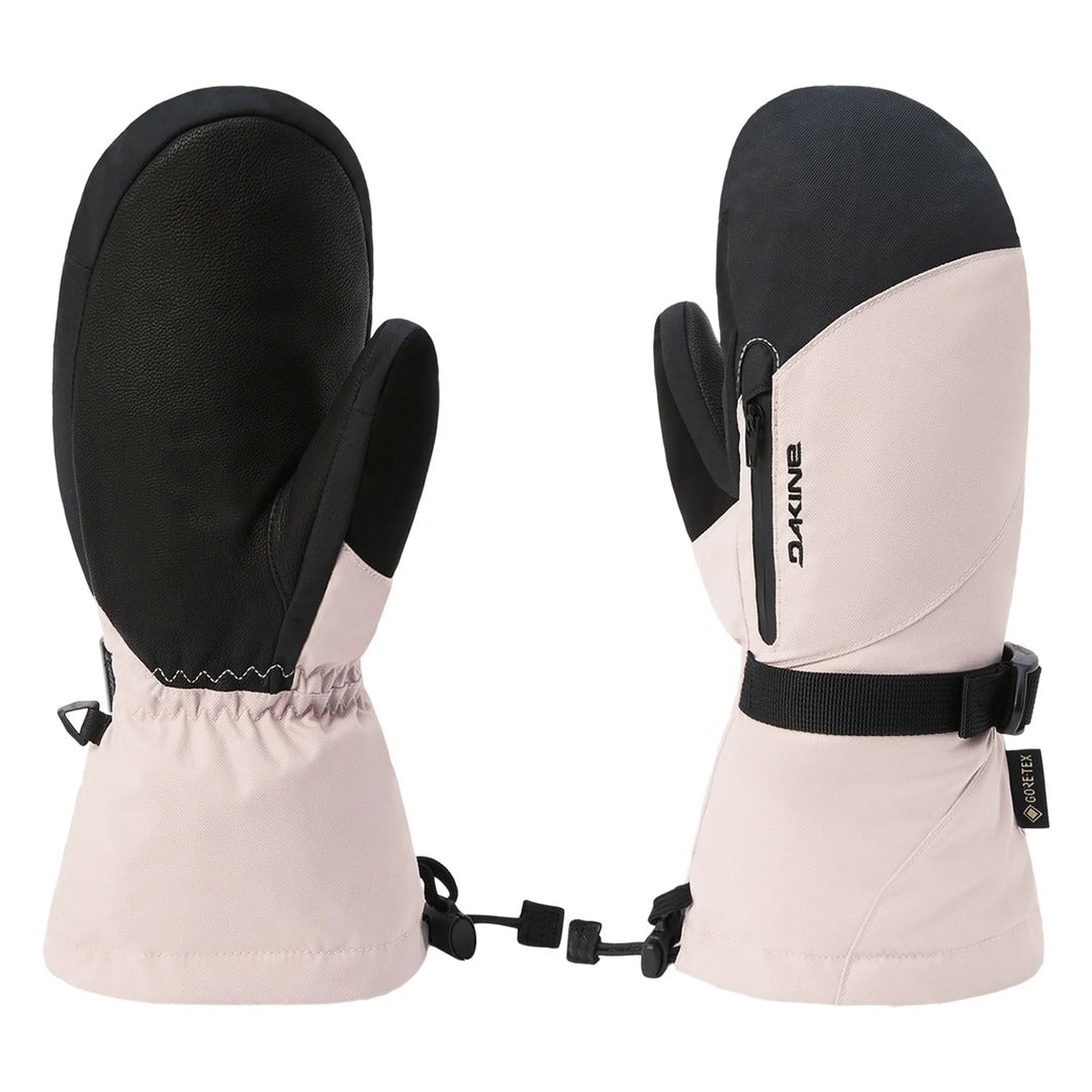 Dakine Women's Sequoia GORE-TEX Leather Mitt Burnished Lilac Pink Black 1