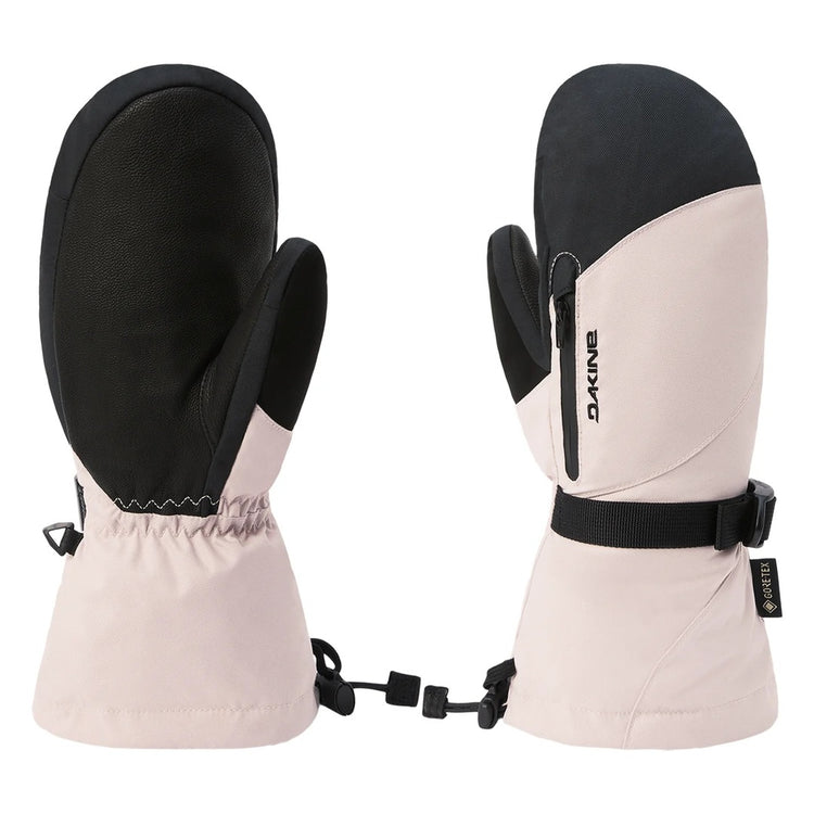 Dakine Women's Sequoia GORE-TEX Leather Mitt Burnished Lilac Pink Black 1