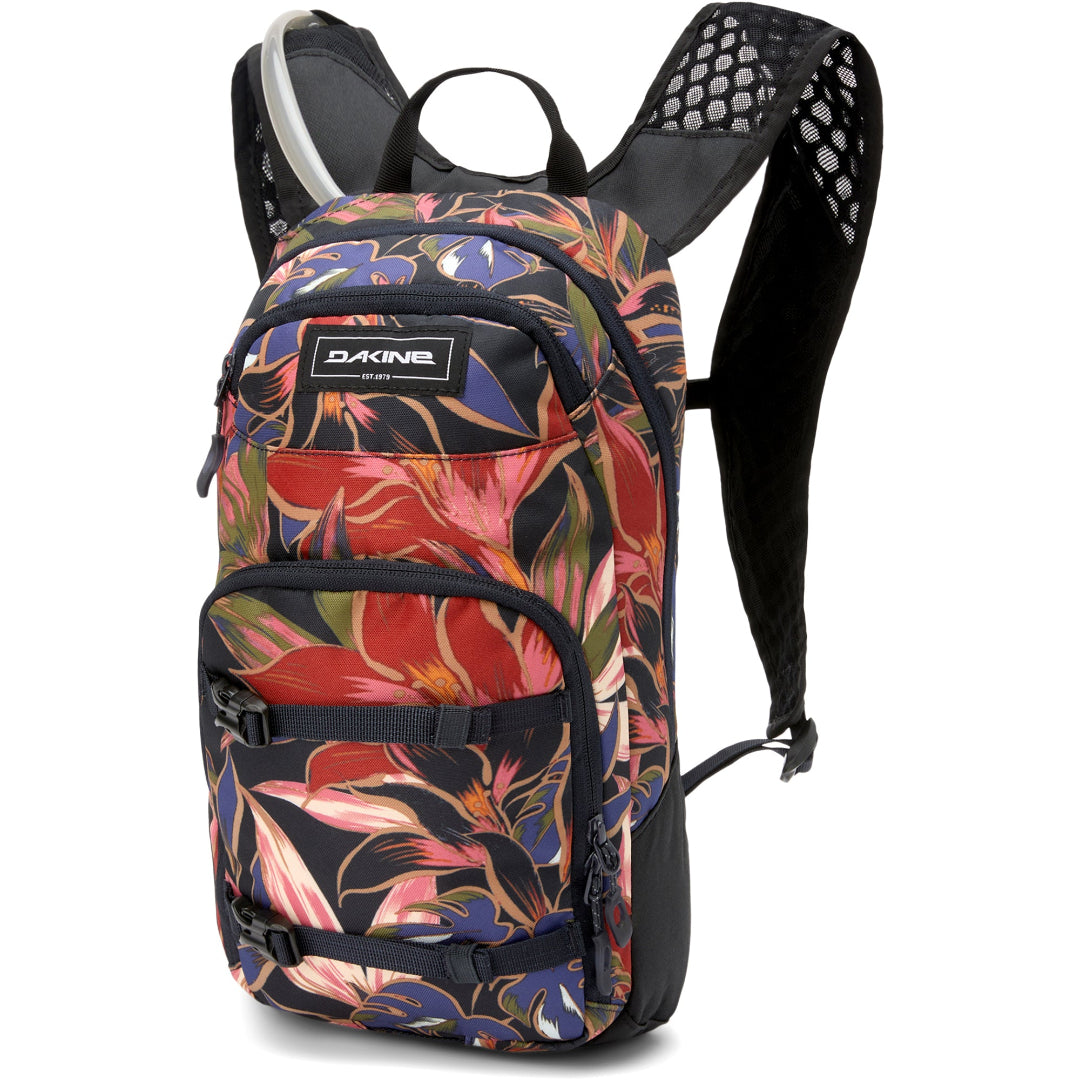 DAKINE Women's Session 8L Hydration Pack Multi color red  pink black