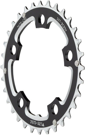 Dimension 32t (94mm BCD) Middle Black Multi Speed Chainring