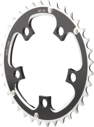 Dimension 44t (94mm BCD) Outer Black Multi Speed Chainring