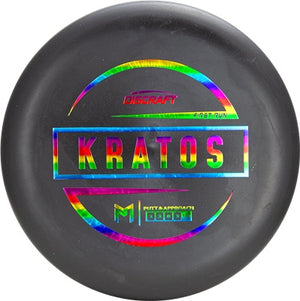 Discraft Paul McBeth First Run Kratos Putt & Approach Golf Disc black